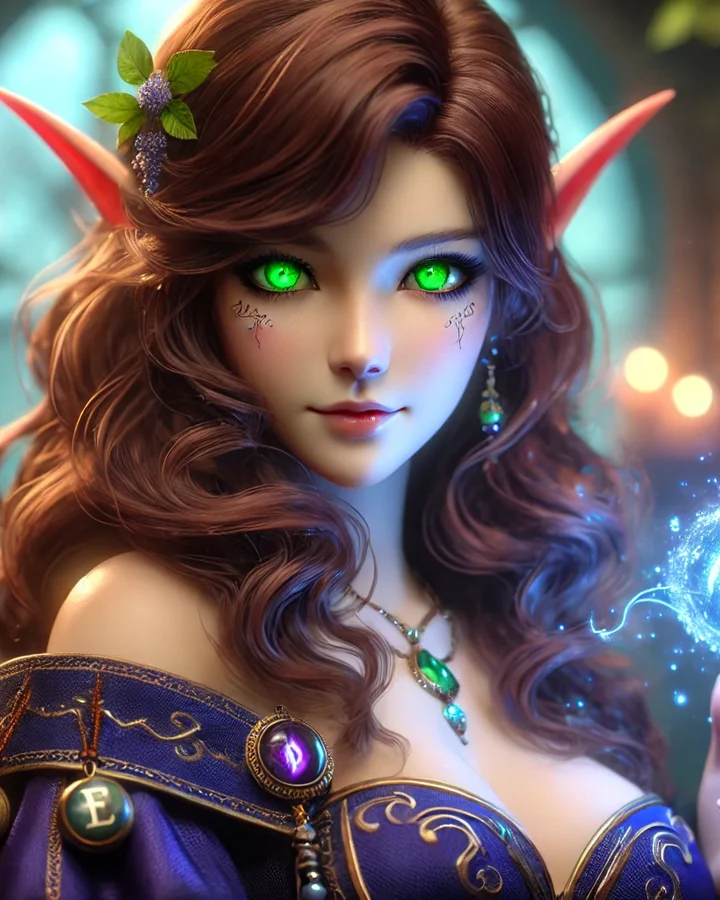 Zia, an original character from the public Hammer AI catalogue